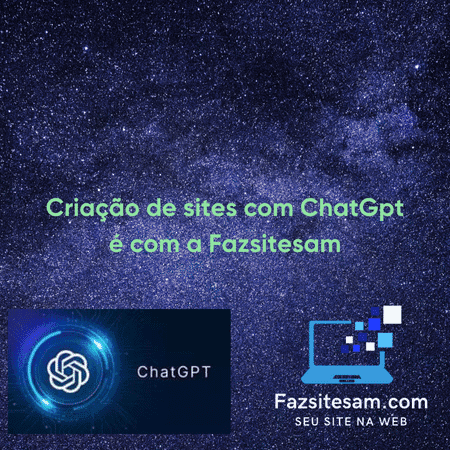 Criação de sites com ChatGPT